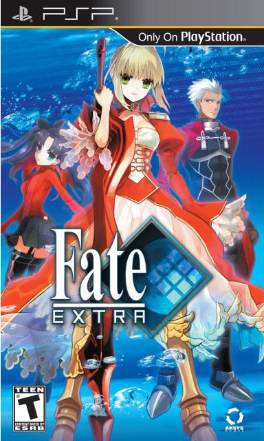 psp 命运之夜新章日版破解版下载 fate extra下载 