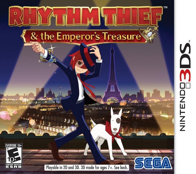 [3DS]3ds 节奏怪盗R拿破仑的遗产欧版下载 节奏怪盗R拿破仑的遗产下载 