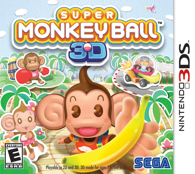 [3DS]3ds 超级猴子球美版下载 超级猴子球3D汉化版 