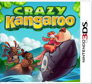 [3DS]3ds 疯狂袋鼠美版预约 疯狂袋鼠【3dsWare游戏】 