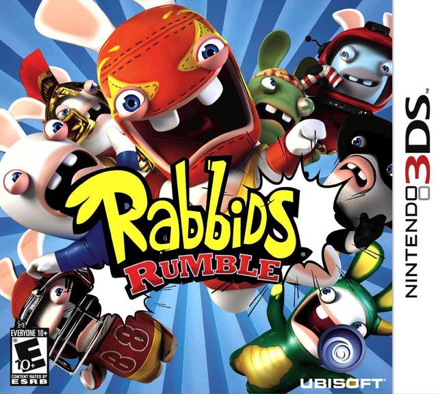 [3DS]3ds 疯狂的兔子大混战欧版下载 疯狂的兔子大混战汉化版下载 