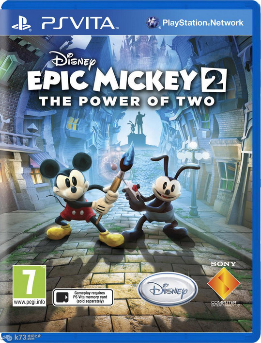 psv 史诗米奇2双重力量美版游戏下载 史诗米奇2双重力量中文版下载 