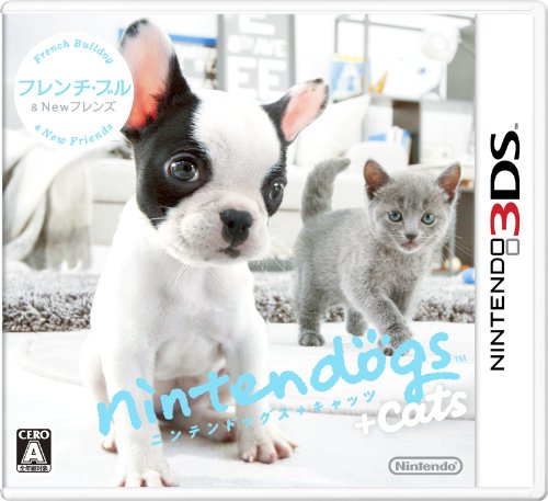 3DS 任天猫狗 法国斗牛犬与新伙伴 日版下载-美淘游戏