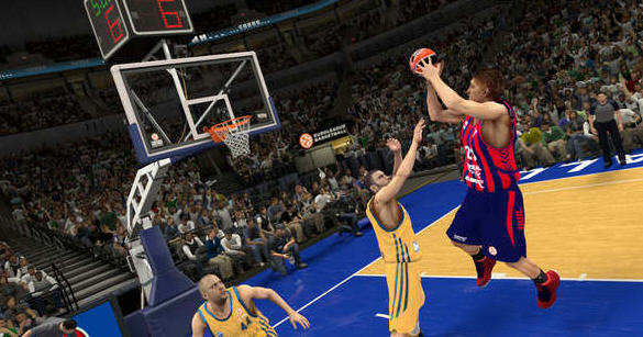 NBA2K14 转身投篮技巧