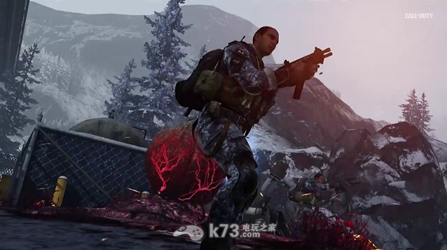 《使命召喚10幽靈》dlc“Onslaught”大戰(zhàn)異形實(shí)機(jī)截圖