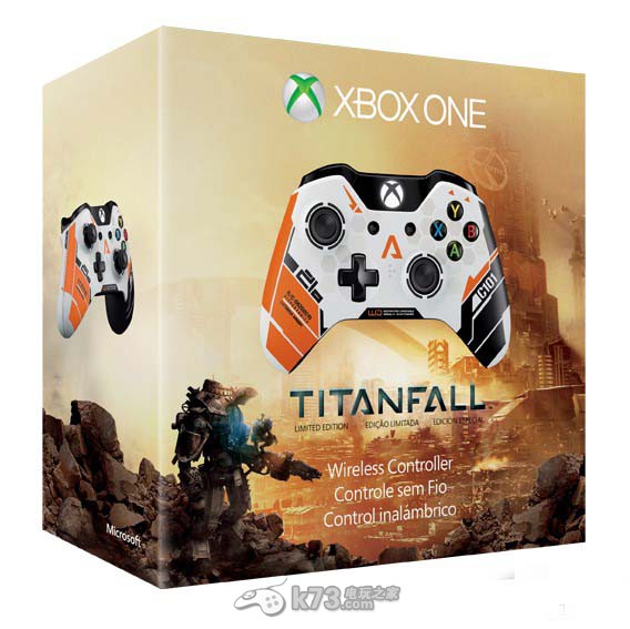 《Titanfall》限定版Xbox One無(wú)線手柄