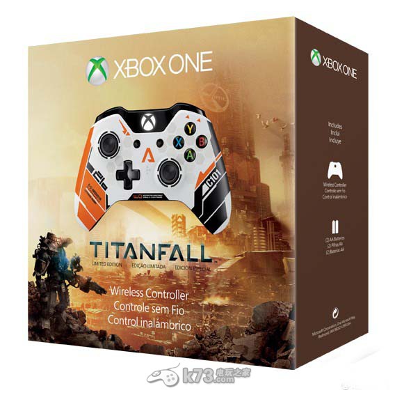 《Titanfall》限定版Xbox One無(wú)線手柄