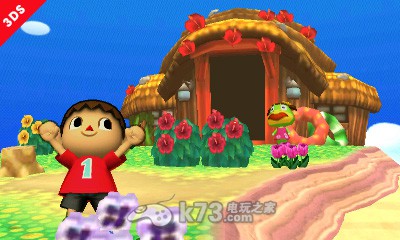 《任天堂明星大亂斗3ds》《動物之森》地圖關(guān)卡登場