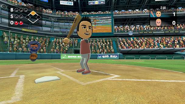 《Wi运动俱乐部（Wii Sports Club）》棒球及拳击游戏截图