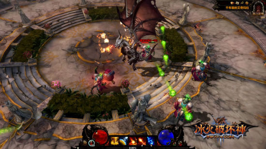 完美世界ARPG网游暗黑来袭《冰火破坏神》新手入门