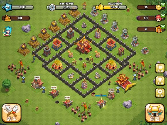 赤壁争霸建筑基本功能介绍