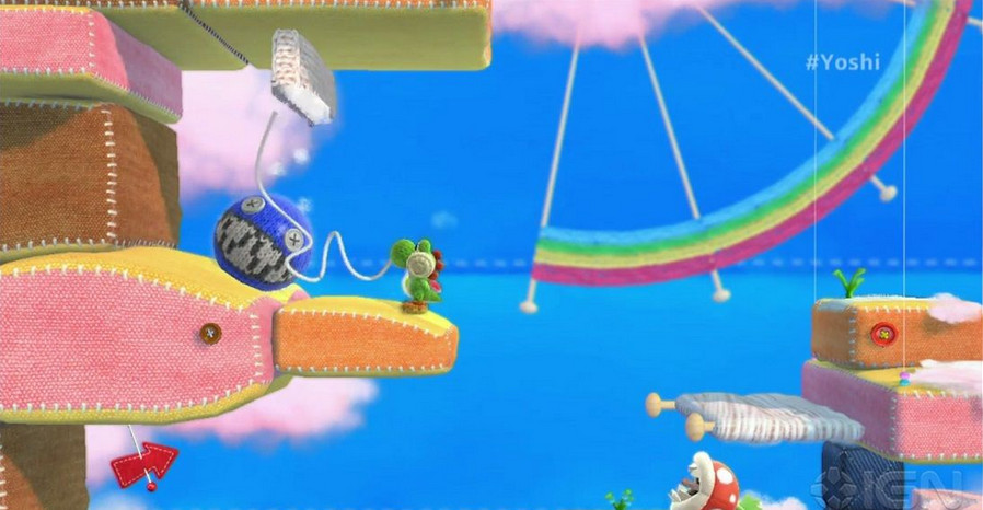 《耀西的毛线世界》登陆WiiU:创意新作传承