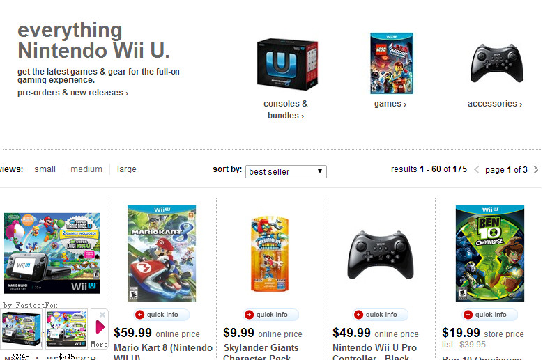 Target推出买WiiU游戏二送一活动