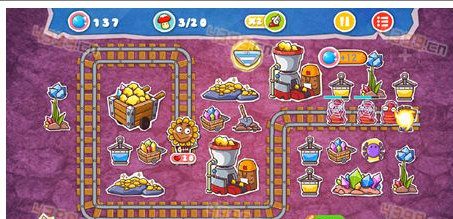 菊花保卫战甜点大陆各关卡攻略