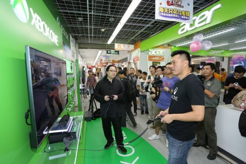 xbox one國行首發(fā)現(xiàn)場播報