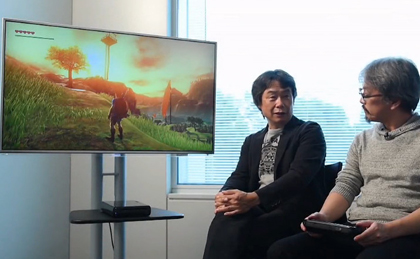 《塞尔达传说》WiiU游戏大赏试玩视频【实机】