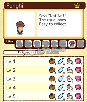 菇菇的散步图鉴功能简介 菇菇的散步图鉴功能简介