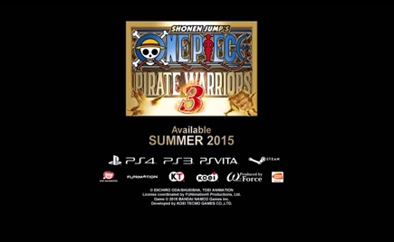 《海贼无双3》pc版登陆Steam平台