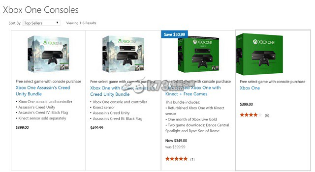 xbox one價格恢復(fù)至399美元的用意