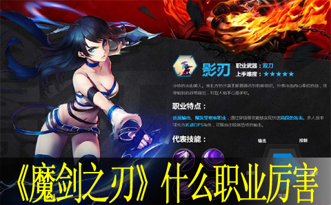 魔剑之刃什么职业厉害