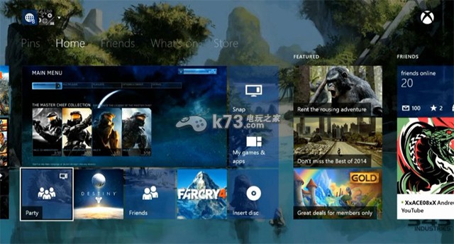 Xbox One三月系統(tǒng)更新內(nèi)容前瞻