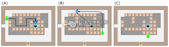 塞爾達傳說大地之章/時空之章勇者洞窟難點圖解