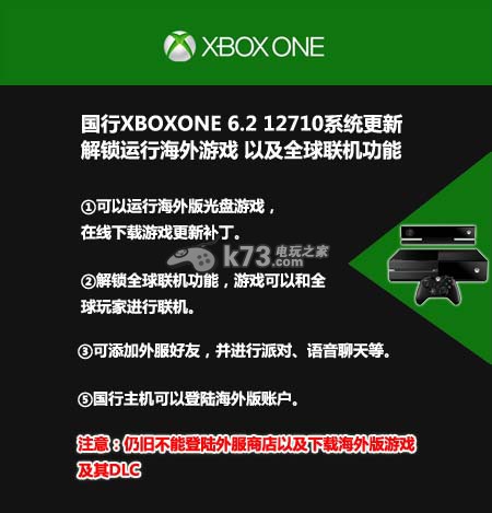 XboxOne國行或已解鎖鎖區(qū)