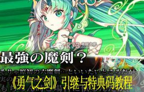 勇气之剑特典码使用教程