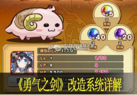 勇气之剑改造系统详解