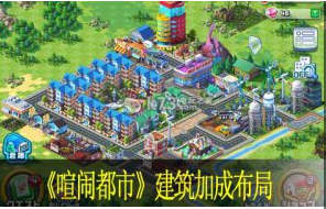 喧闹都市建筑加成布局