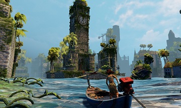 唯美遗迹探索游戏《淹没（Submerged）》确定登陆PS4平台