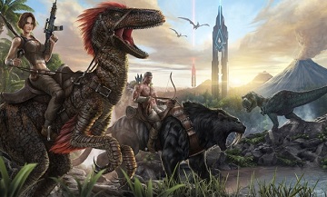 在恐龙世界战斗 《方舟：生存进化》正式发表