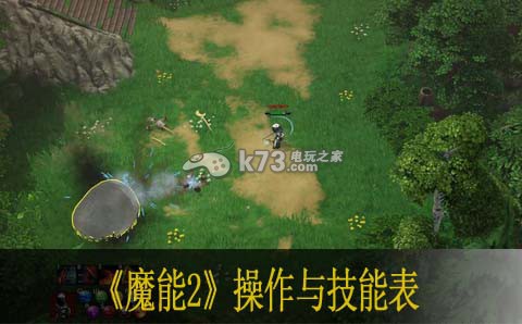 魔能2操作與魔法技能組合表