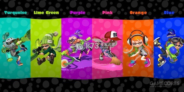 《噴色卡通|Splatoon》風格服裝搭配技巧