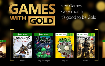 Xbox金会员2015年7月免费游戏名单