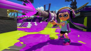 《喷色卡通|Splatoon》两把新武器开始配信