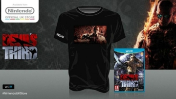 任天堂英国推出预购《恶魔三人组》赠送主题T恤活动