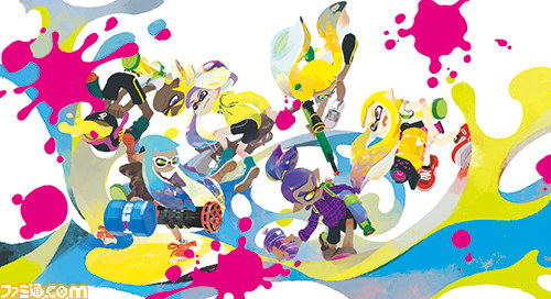 《喷色卡通|Splatoon》设定资料集发售日公开