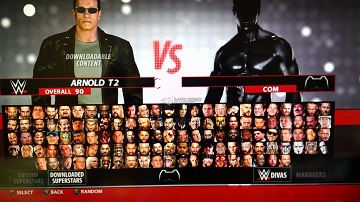 WWE2K16全可用人物一览