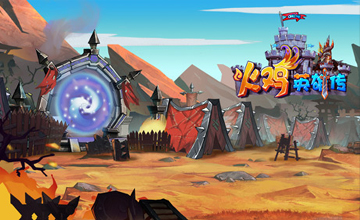 火鸡英雄传污染之地石头人过法