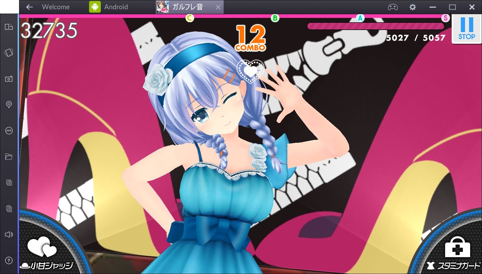 临时女友音游用bluestacks2模拟器玩教程