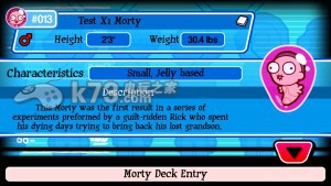 口袋莫迪斯Pocket Mortys全Mortys属性翻译