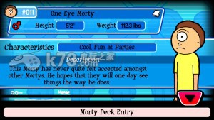 口袋莫迪斯Pocket Mortys全Mortys属性翻译