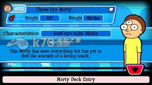 口袋莫迪斯Pocket Mortys全Mortys属性翻译