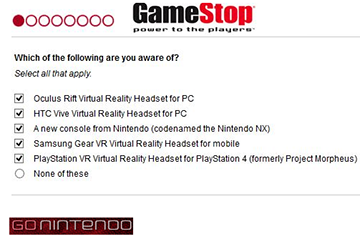 GameStop：nx主机会在1年内发售