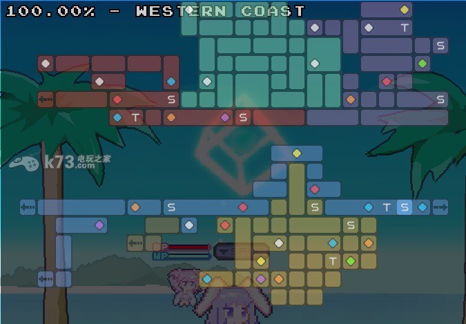 Rabi-Ribi 100%探索地圖一覽