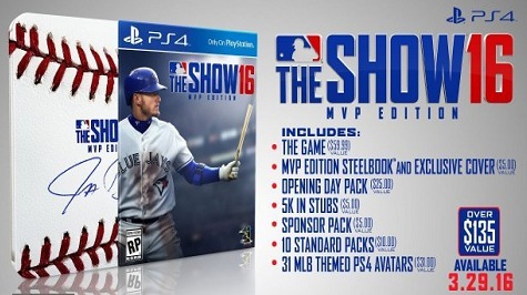 《MLB the show16》游戏引擎宣传视频