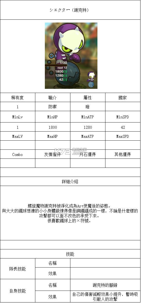 最后的休止符魔寵資料