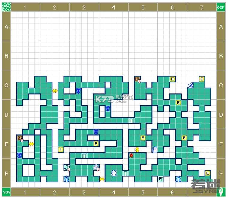 世界樹迷宮5全地圖一覽