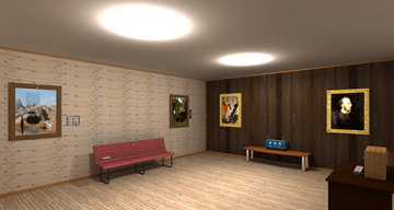 脱出游戏逃离挂满了绘画的房间难点谜题解密一览